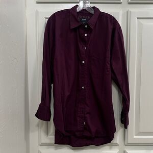 Plum colored Button-Up Shirt
